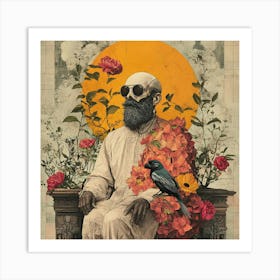 'The King Of Flowers' Art Print