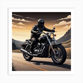 Harley-Davidson Art Print