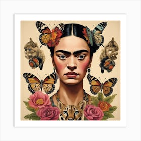 Frida Kahlo 114 Art Print