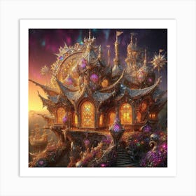 Fairytale Castle Art Print