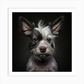 Portrait Of A Dog 4 Art Print