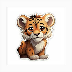 Tiger Cub 26 Art Print