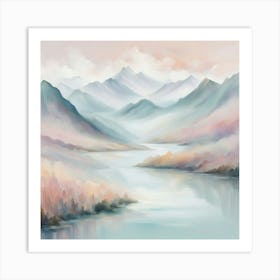 Mountain Landscape 6 Art Print