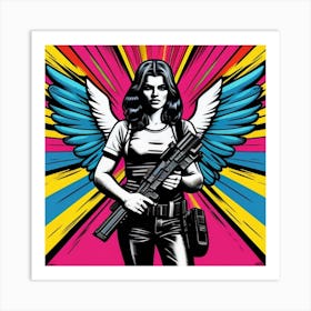 War angel 19 Art Print