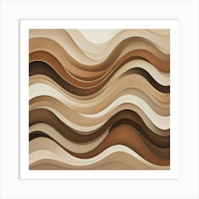 Abstract Wave Art 2 Art Print