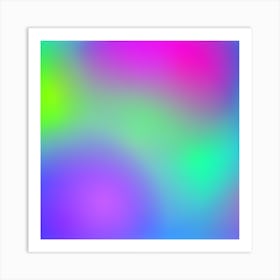 Abstract Colorful Background 19 Art Print