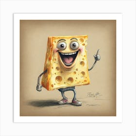 Cheese Art Print