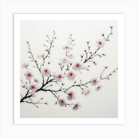 Cherry Blossoms Art Print