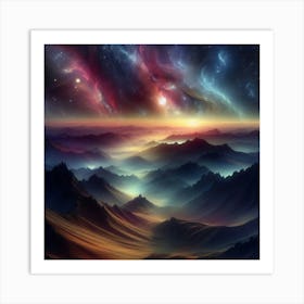 Nebula 127 Art Print