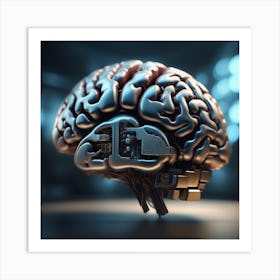 Artificial Intelligence Stock Photos & Royalty-Free Footage 6 Art Print