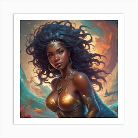 Mermaid 2 Art Print