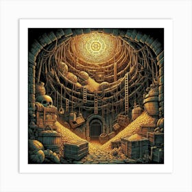 Dream Of Gold Art Print