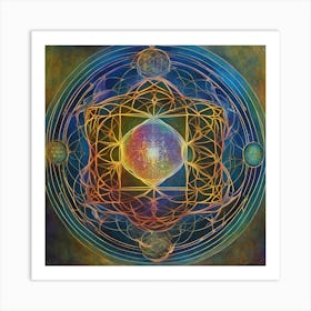Sacred Geometry 333 Art Print