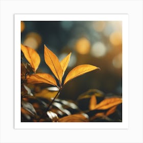 Autumn Leaves Art Print