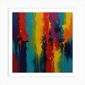 Abstract Painting 7 Art Print