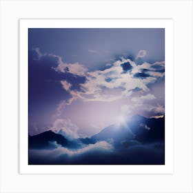 Beautiful Blue Skies Art Print