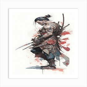 A Japan Samurai Art Print