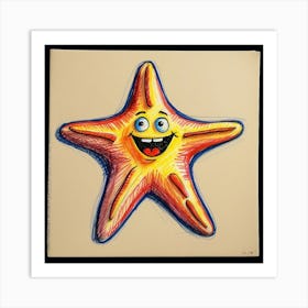 Starfish 4 Art Print