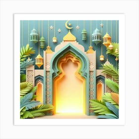 Islamic Ramadan 20 Art Print