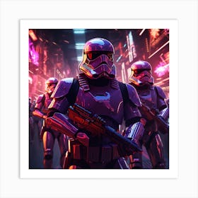 Star Wars Stormtroopers 1 Art Print