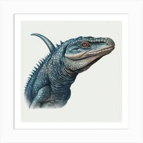 Iguana Art Print