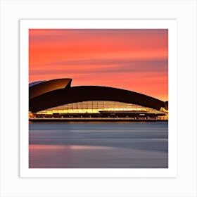 Sydney Opera House At Sunset Art Print