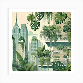 Nyc Cityscape 1 Art Print