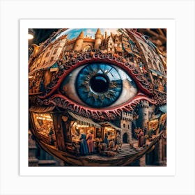 Eye Of The City 1 Art Print