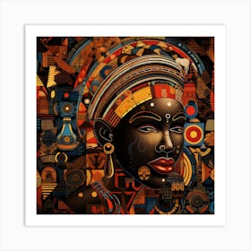 African Woman 33 Art Print