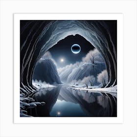 Cave Of The Moon Art Print