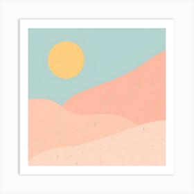 Sand Dunes 3 Art Print