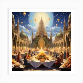 Grand Feasts Art Print