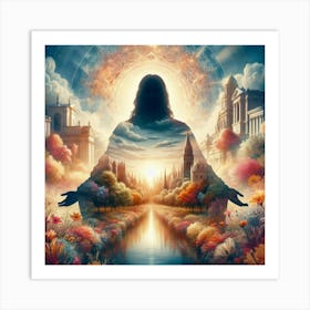 Jesus In The City 1 Art Print