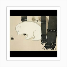 Polar Bears Art Print