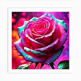 A Rose Art Print