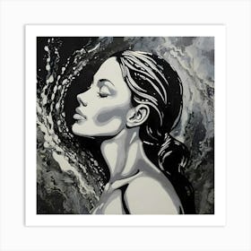 Angelina Jolie Art Print