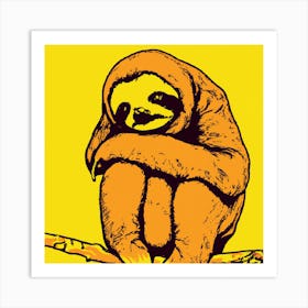 Sloth Art Print