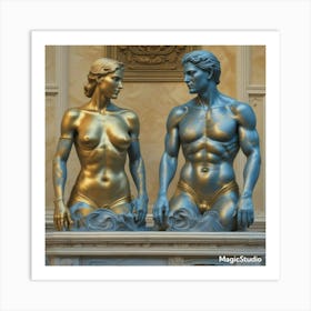 Venus And Juliet 2 Art Print