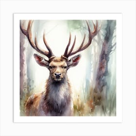 Hirsch Art Print