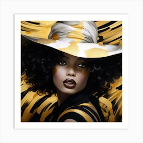 Sexy Afro Art Print