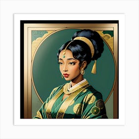 Asian Woman Art Print