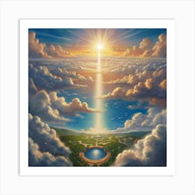 Heaven'S Light Art Print