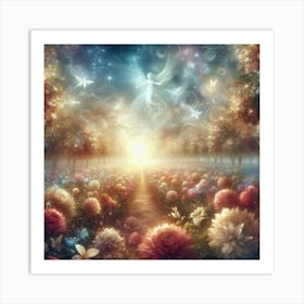 Fairy Garden 11 Art Print