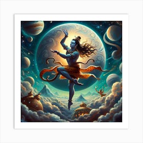 Lord Shiva 14 Art Print