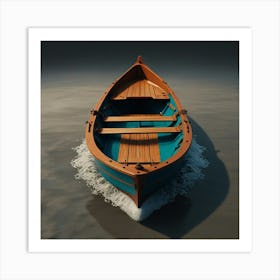 Default Create Unique Design Of Boat 1 Art Print