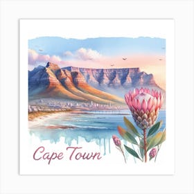 Cape Town 1 Art Print