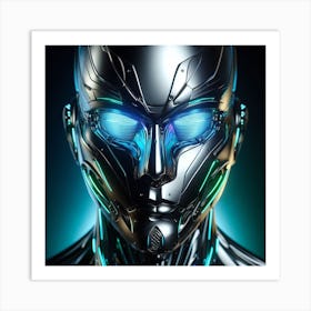 Ethereal Android Art Print