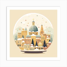 Florence Italy 3 Snowglobe Art Print