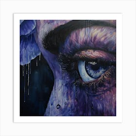 'Blue Eye' Art Print