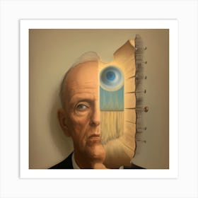 Eye Of Man Art Print